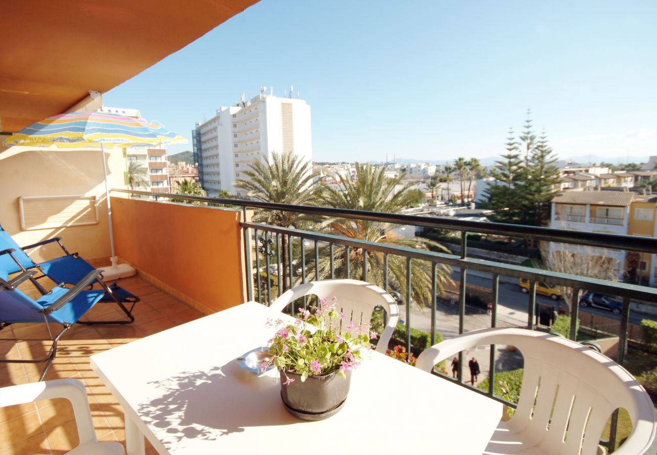 Apartamento en Alcúdia - A. Arcoiris, pool and sea views in Alcudia