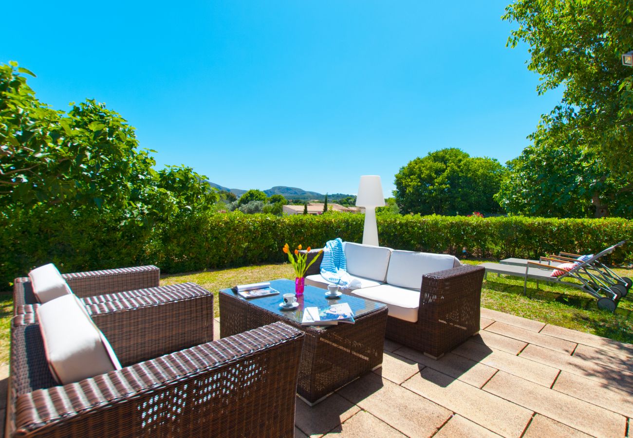 Villa en Alcúdia - V. Barcares Petit, villa for 6 with pool and close
