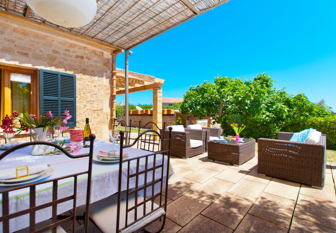 Villa en Alcúdia - V. Barcares Petit, villa for 6 with pool and close