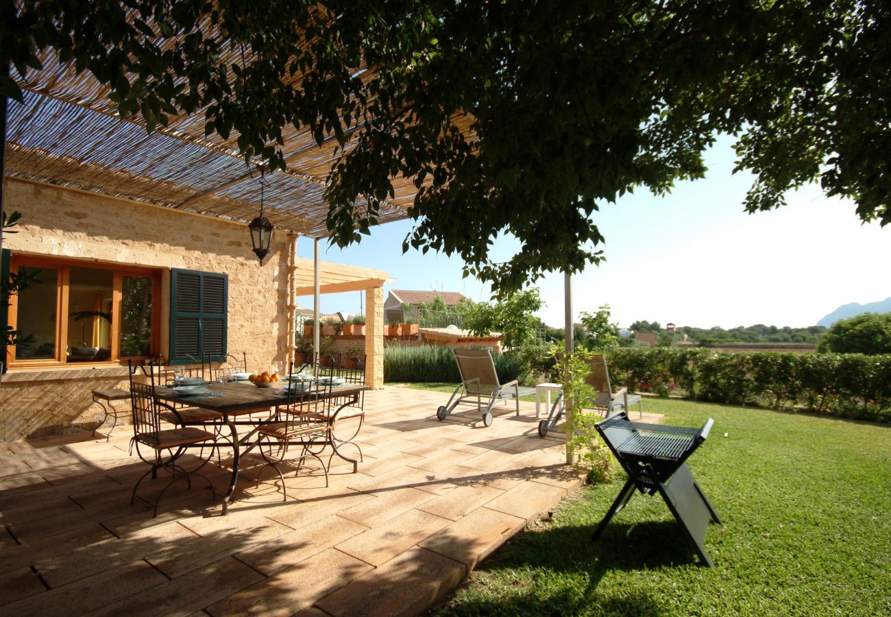 Villa en Alcúdia - V. Barcares Petit, villa for 6 with pool and close