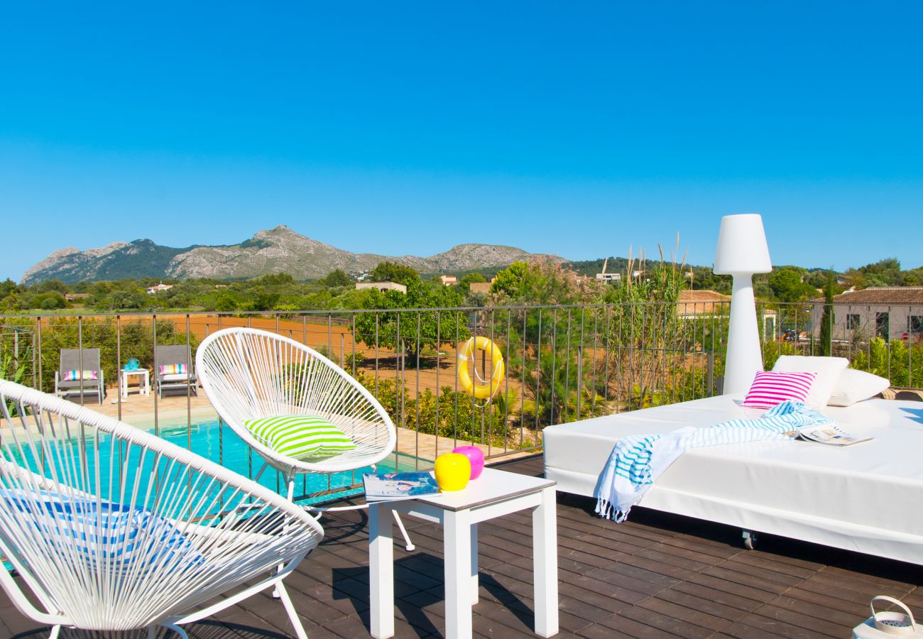Villa en Alcúdia - V. Barcares Petit, villa for 6 with pool and close