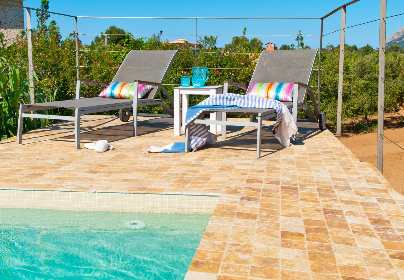 Villa en Alcúdia - V. Barcares Petit, villa for 6 with pool and close
