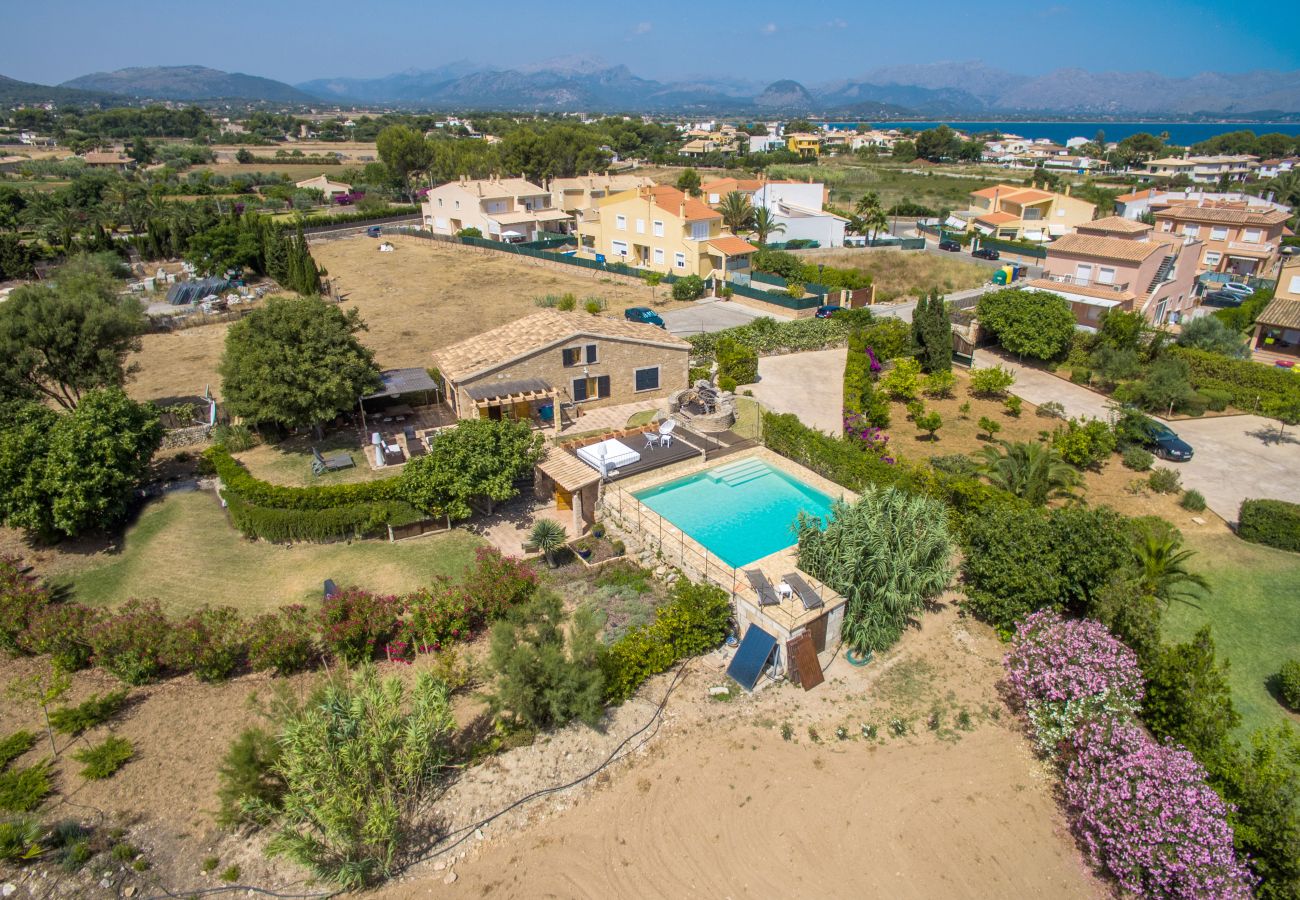 Villa en Alcúdia - V. Barcares Petit, villa for 6 with pool and close