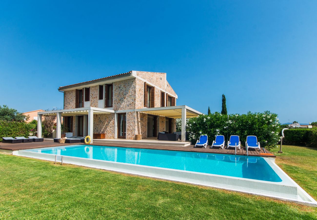 Villa en Alcúdia - V. Barcares Gran, amazing villa for 10 close to be
