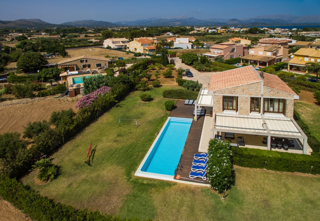 Villa en Alcúdia - V. Barcares Gran, amazing villa for 10 close to be