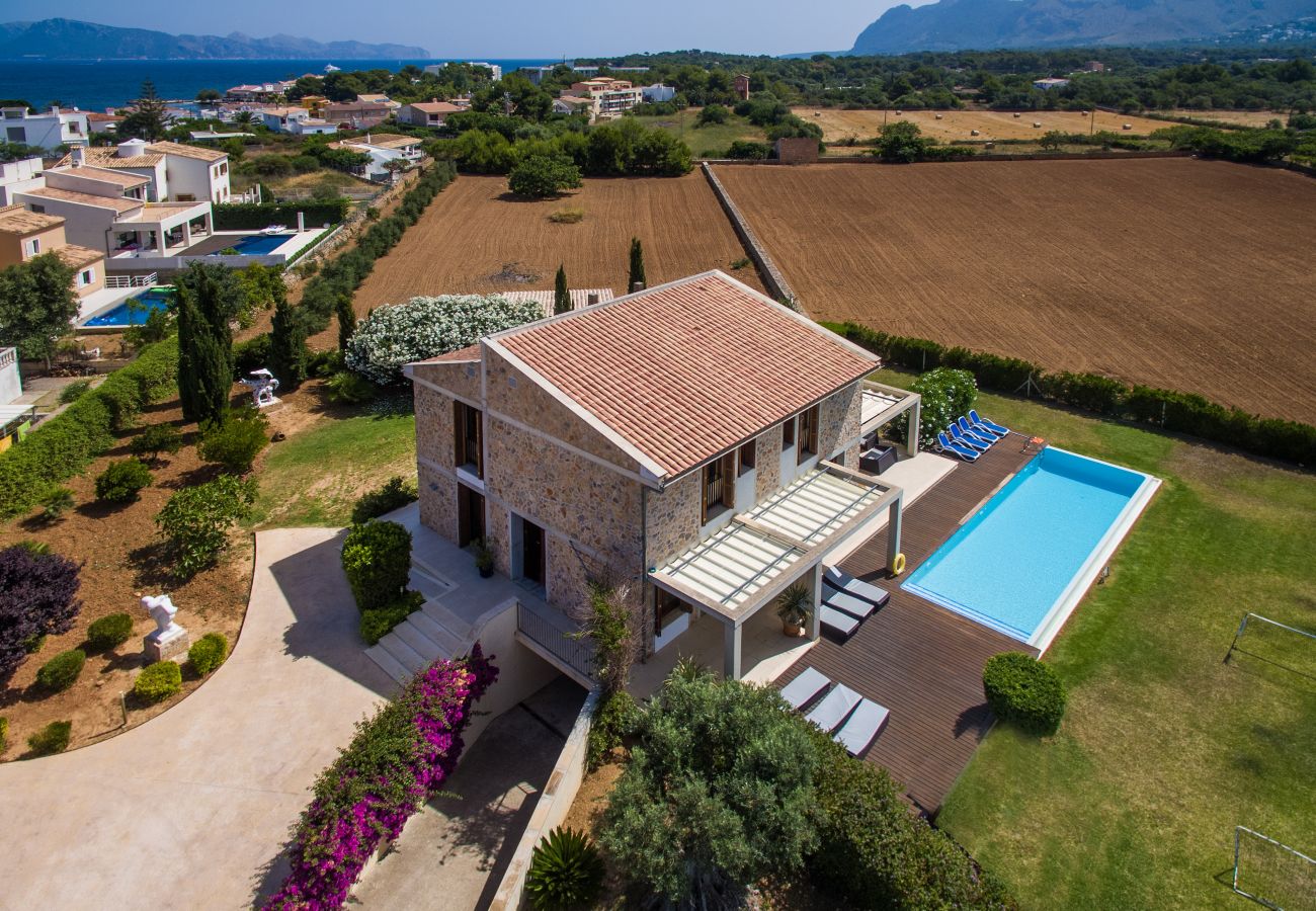 Villa en Alcúdia - V. Barcares Gran, amazing villa for 10 close to be