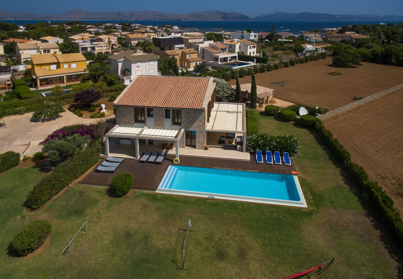 Villa en Alcúdia - V. Barcares Gran, amazing villa for 10 close to be