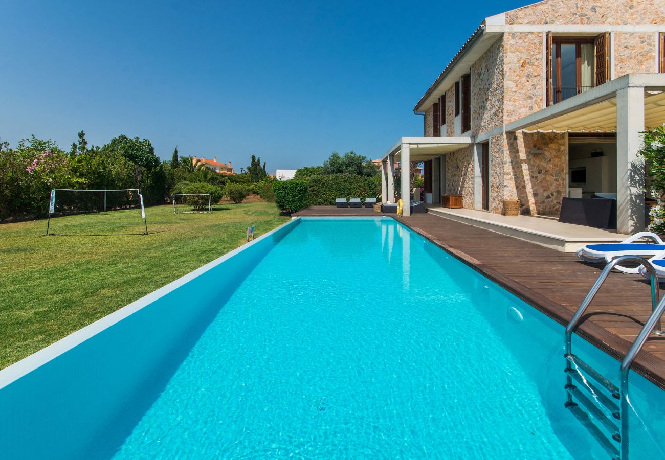 Villa en Alcúdia - V. Barcares Gran, amazing villa for 10 close to be