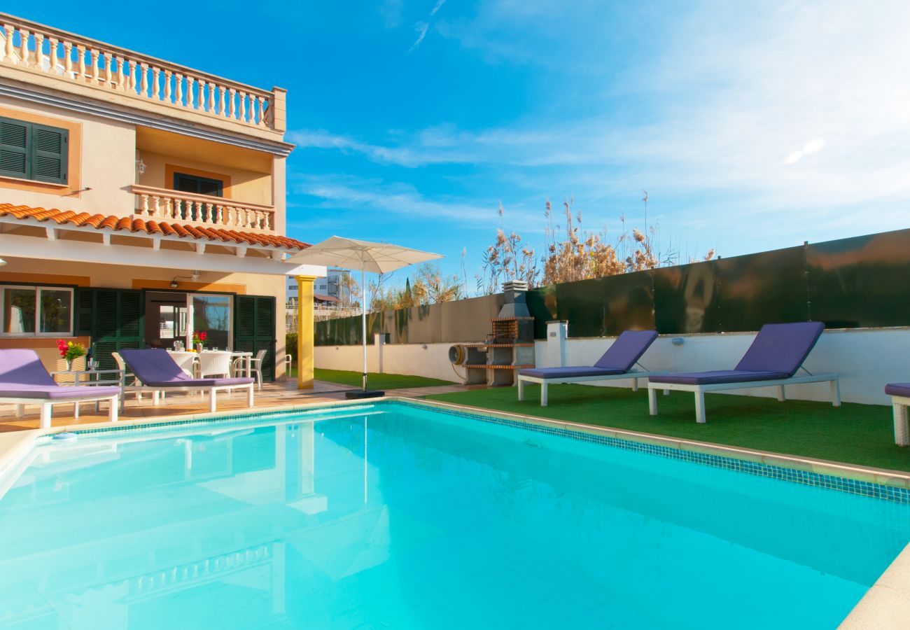 Villa en Port d´Alcudia - V. Casa Marcos with pool in Alcudia Beach