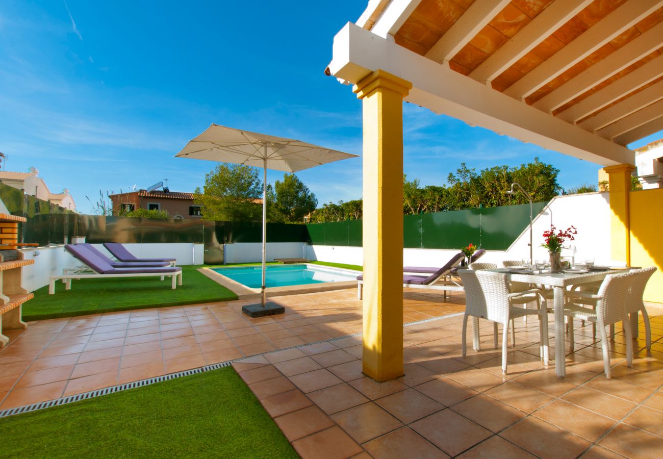 Villa en Port d´Alcudia - V. Casa Marcos with pool in Alcudia Beach