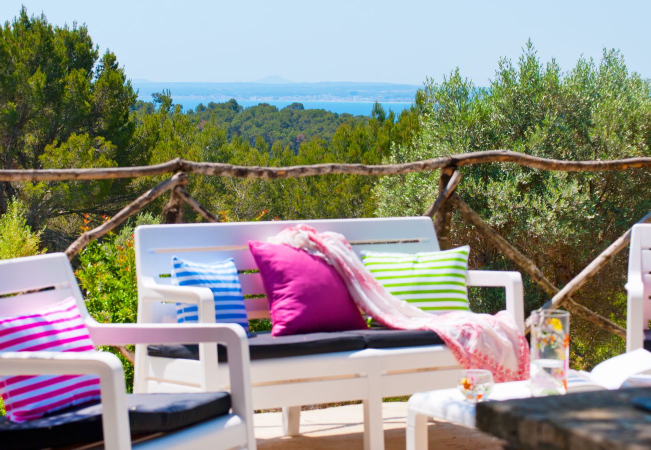Villa en Alcúdia - V. Sa Rota, pool and sea views in Alcudia
