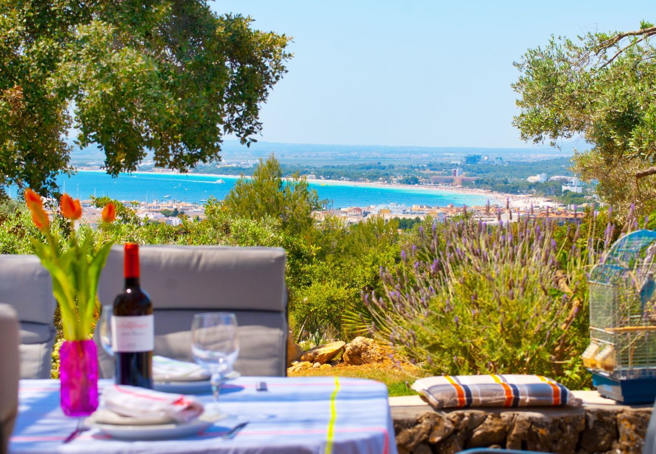 Villa en Alcúdia - V. Sa Rota, pool and sea views in Alcudia