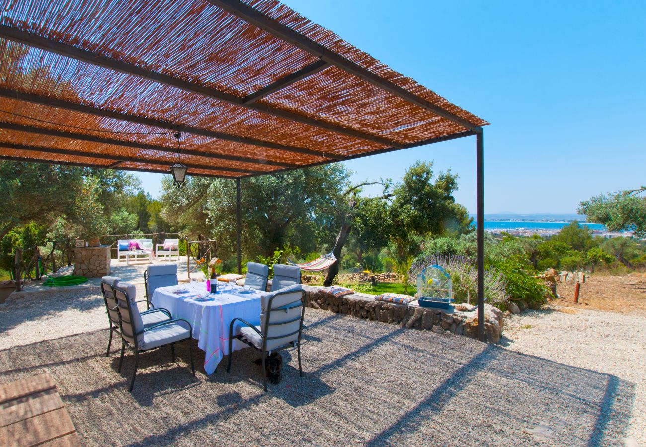 Villa en Alcúdia - V. Sa Rota, pool and sea views in Alcudia