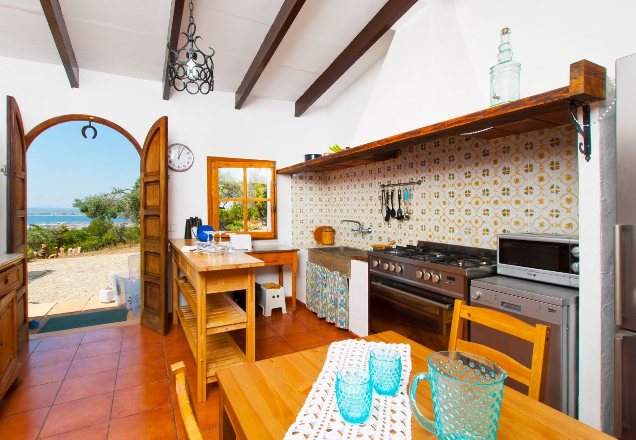 Villa en Alcúdia - V. Sa Rota, pool and sea views in Alcudia