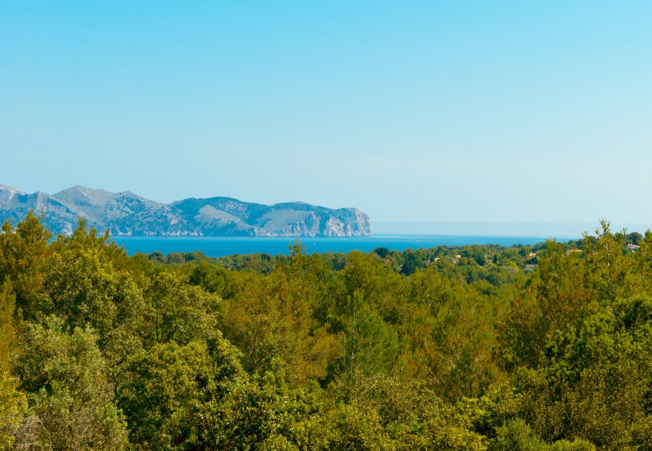 Villa en Alcúdia - V. Sa Rota, pool and sea views in Alcudia