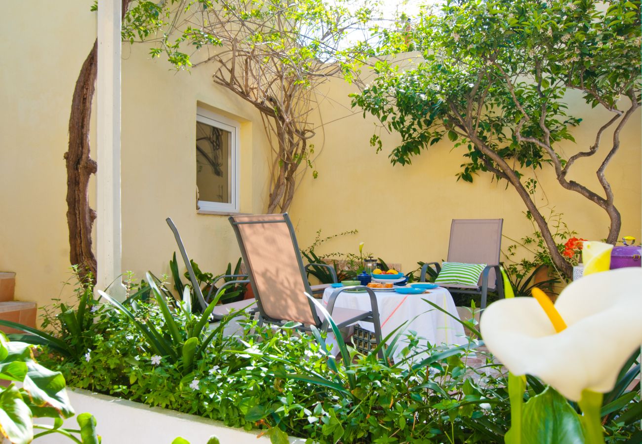 Casa en Alcúdia - C. Casa Bibi con jardín y patio en Alcudia