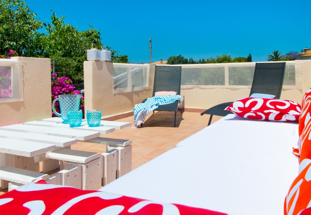 Casa en Alcúdia - C. Casa Bibi con jardín y patio en Alcudia