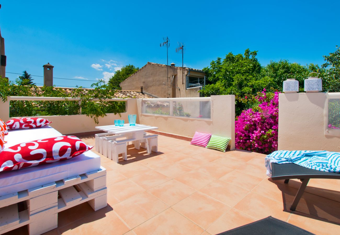 Casa en Alcúdia - C. Casa Bibi con jardín y patio en Alcudia