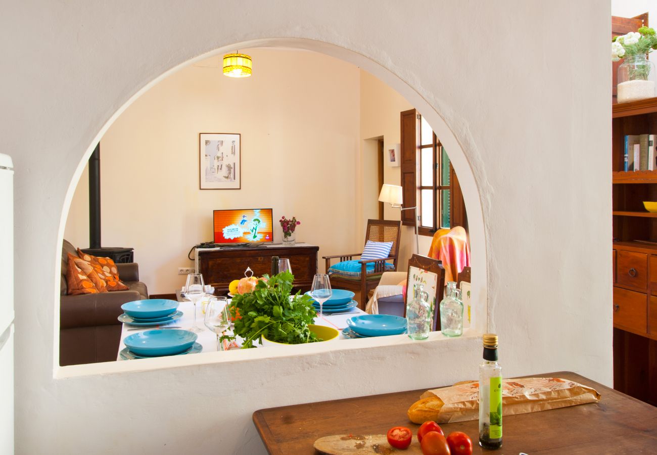 Casa en Alcúdia - C. Casa Bibi con jardín y patio en Alcudia