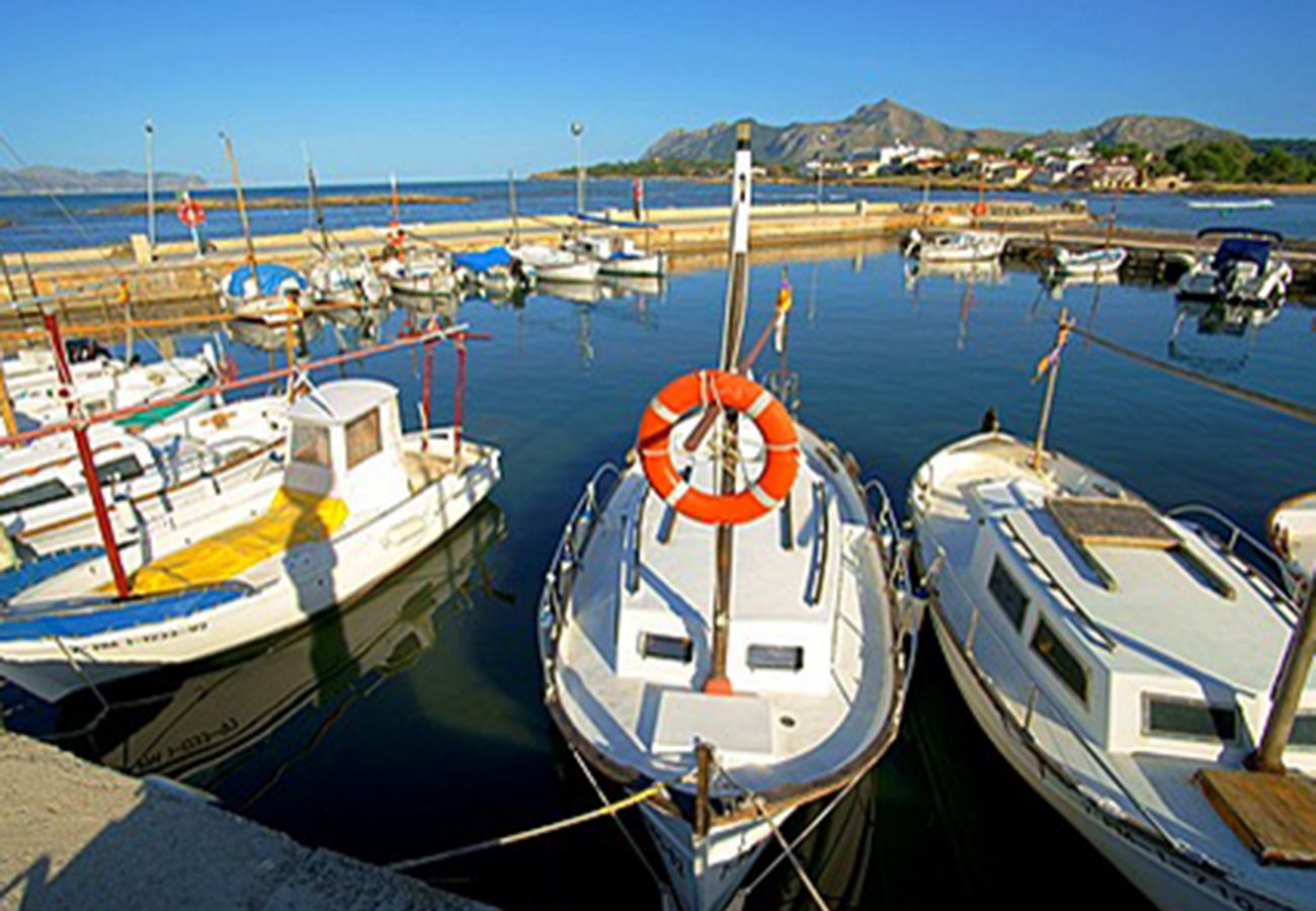 Casa en Alcúdia - C. Casa Bibi con jardín y patio en Alcudia