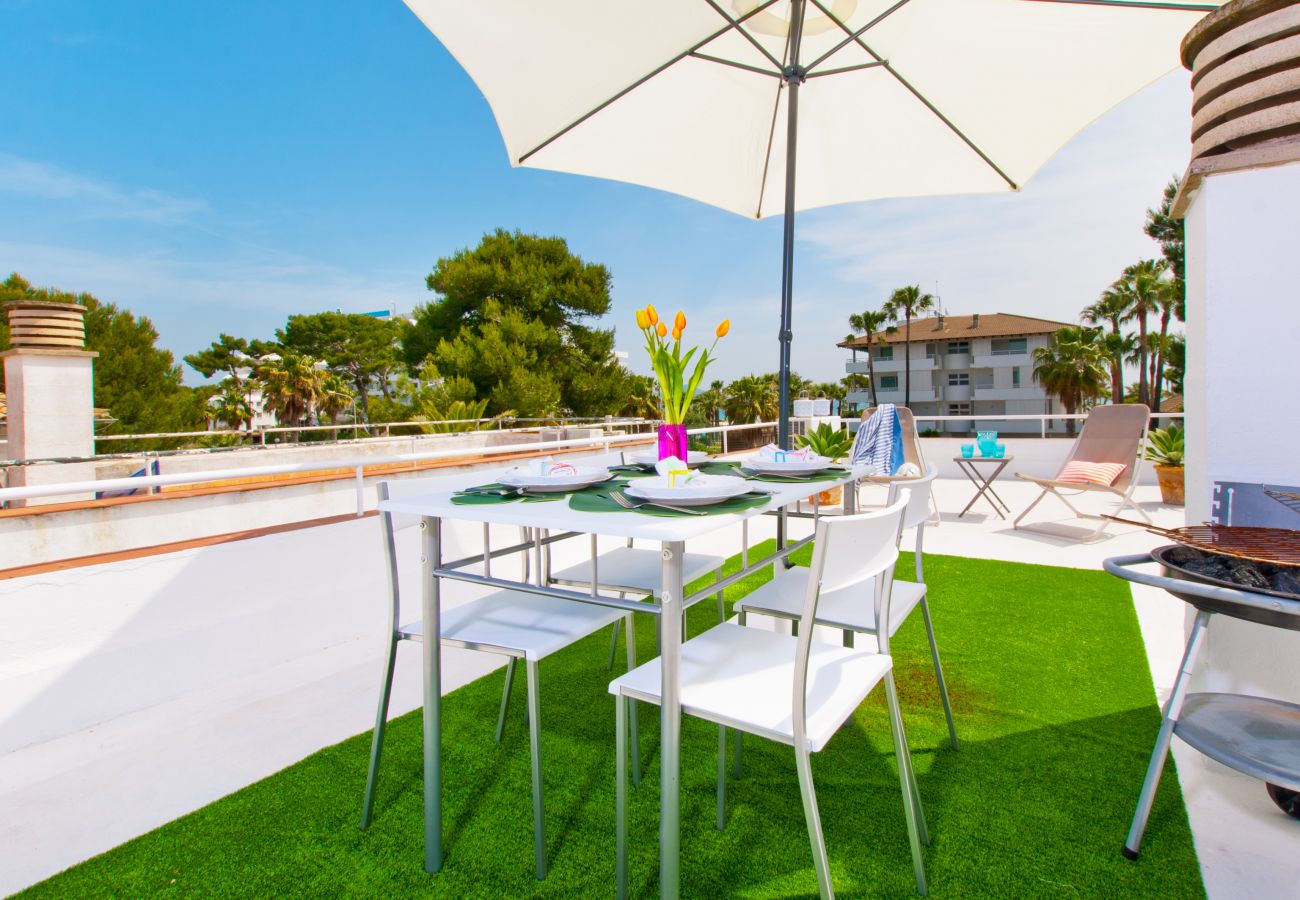 Apartamento en Platja de Muro - A. Playa Esperanza Attic