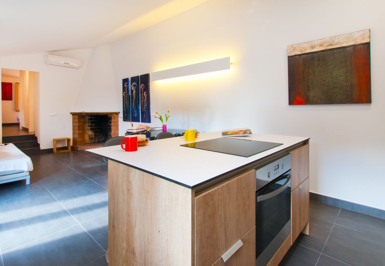 Villa en Mancor de la Vall - V. Mancor, Pool and Mountain Views