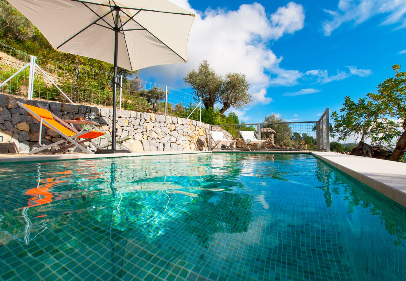 Villa en Mancor de la Vall - V. Mancor, Pool and Mountain Views