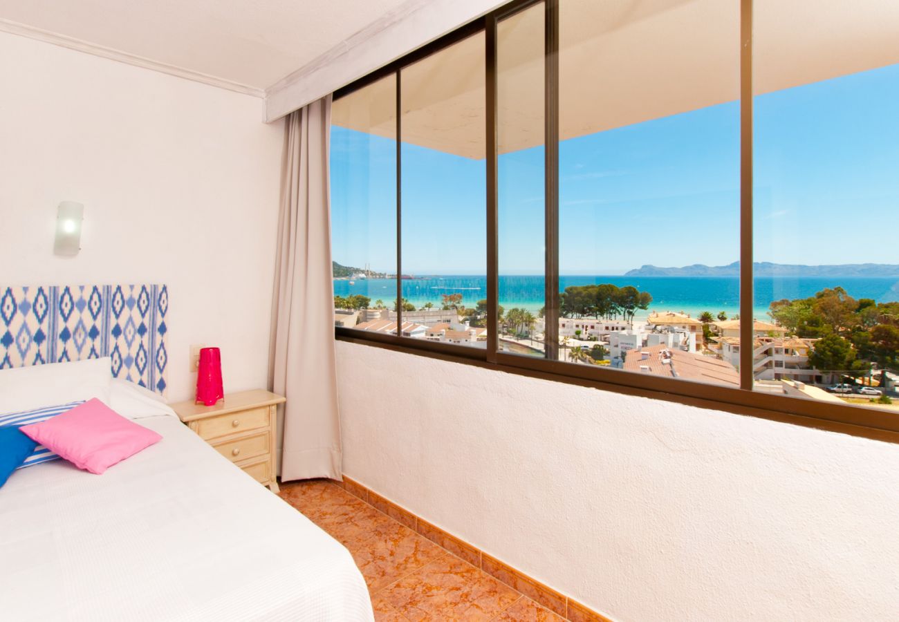 Apartamento en Alcúdia - A. The Shell II with Sea Views and Pool
