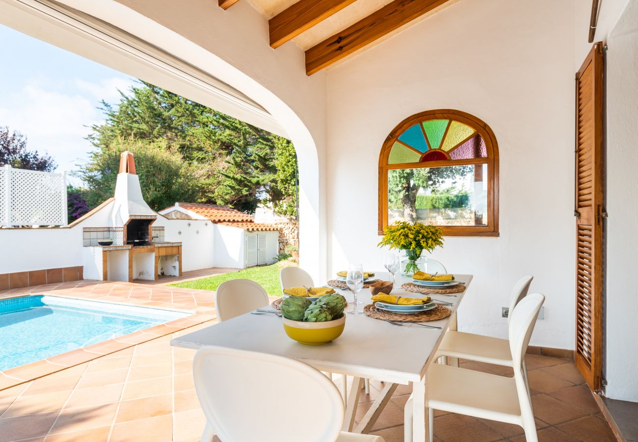 Villa en Cala´n Blanes - Menorca Elena Mar