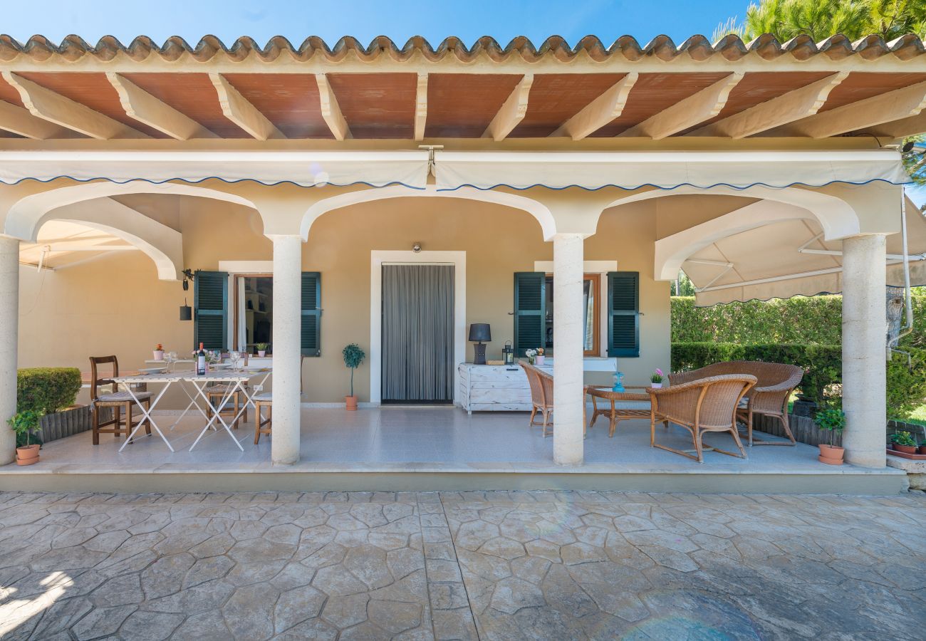 Villa en Selva - V. Finca Son Macia, pool and mountains