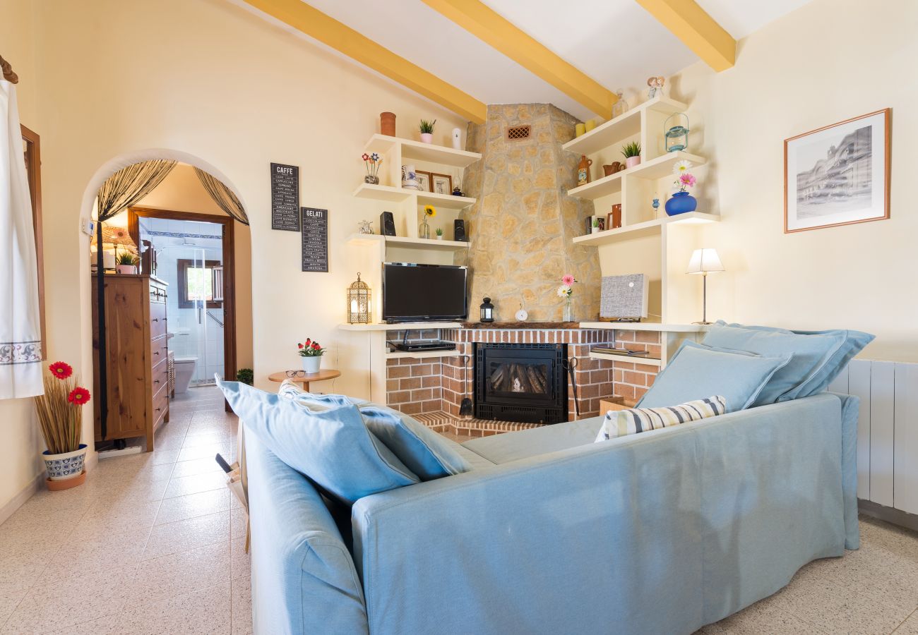 Villa en Selva - V. Finca Son Macia, pool and mountains
