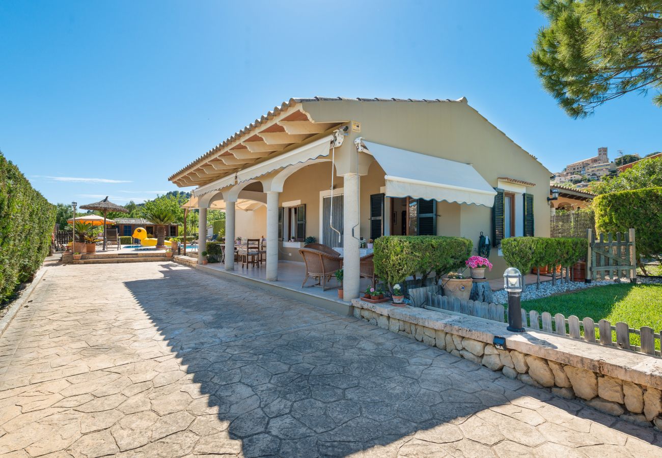 Villa en Selva - V. Finca Son Macia, pool and mountains