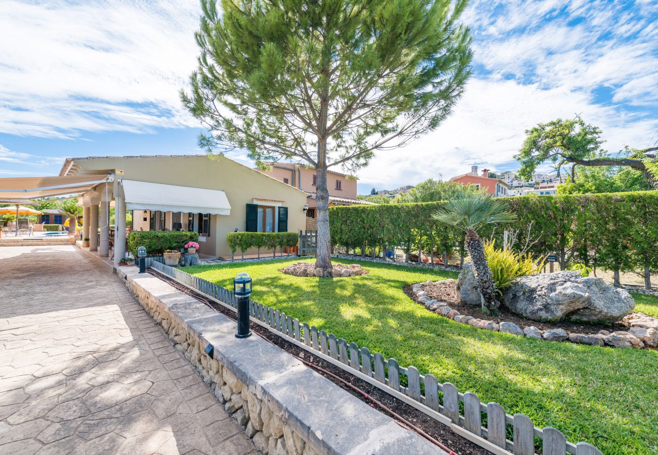 Villa en Selva - V. Finca Son Macia, pool and mountains