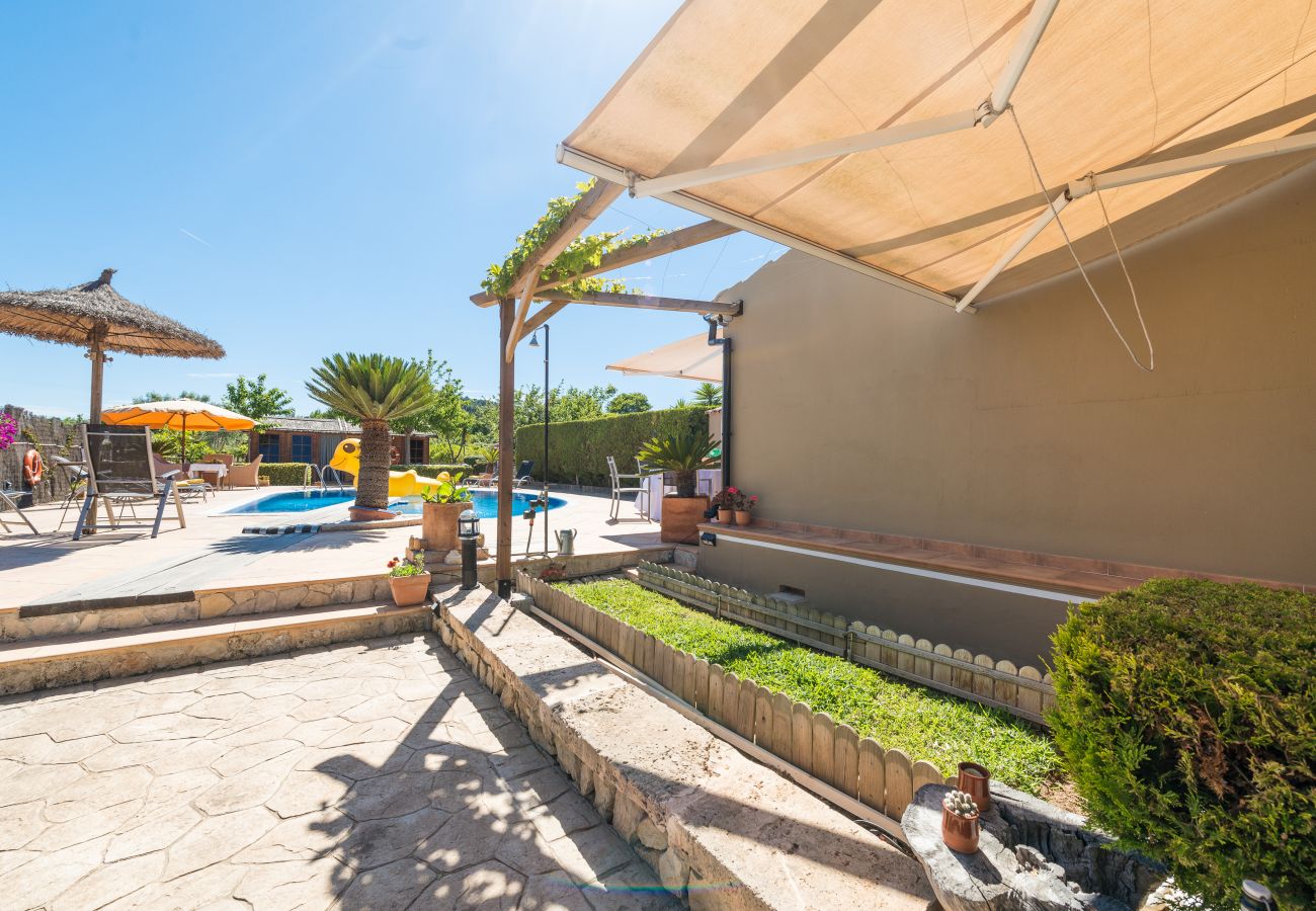 Villa en Selva - V. Finca Son Macia, pool and mountains