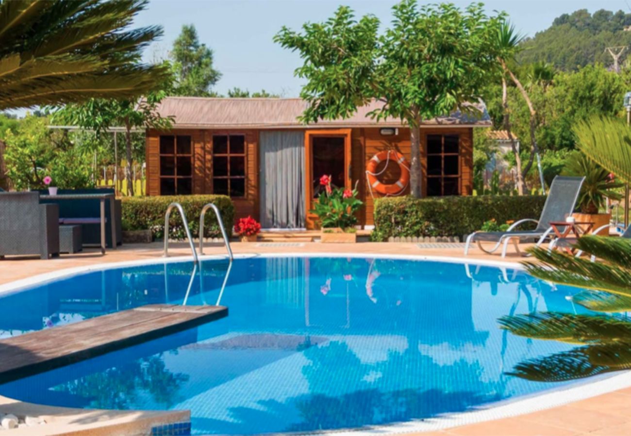 Villa en Selva - V. Finca Son Macia, pool and mountains