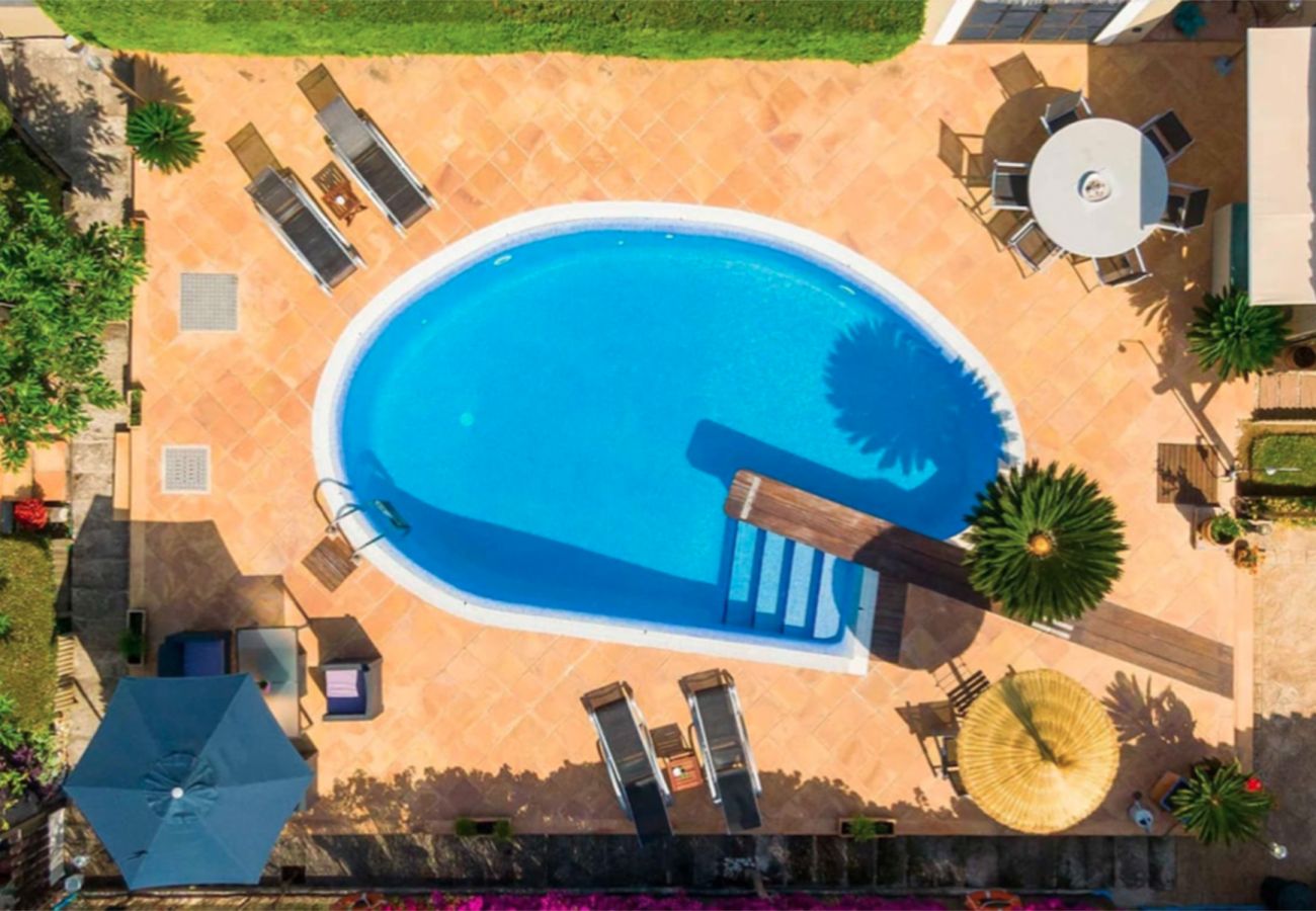 Villa en Selva - V. Finca Son Macia, pool and mountains
