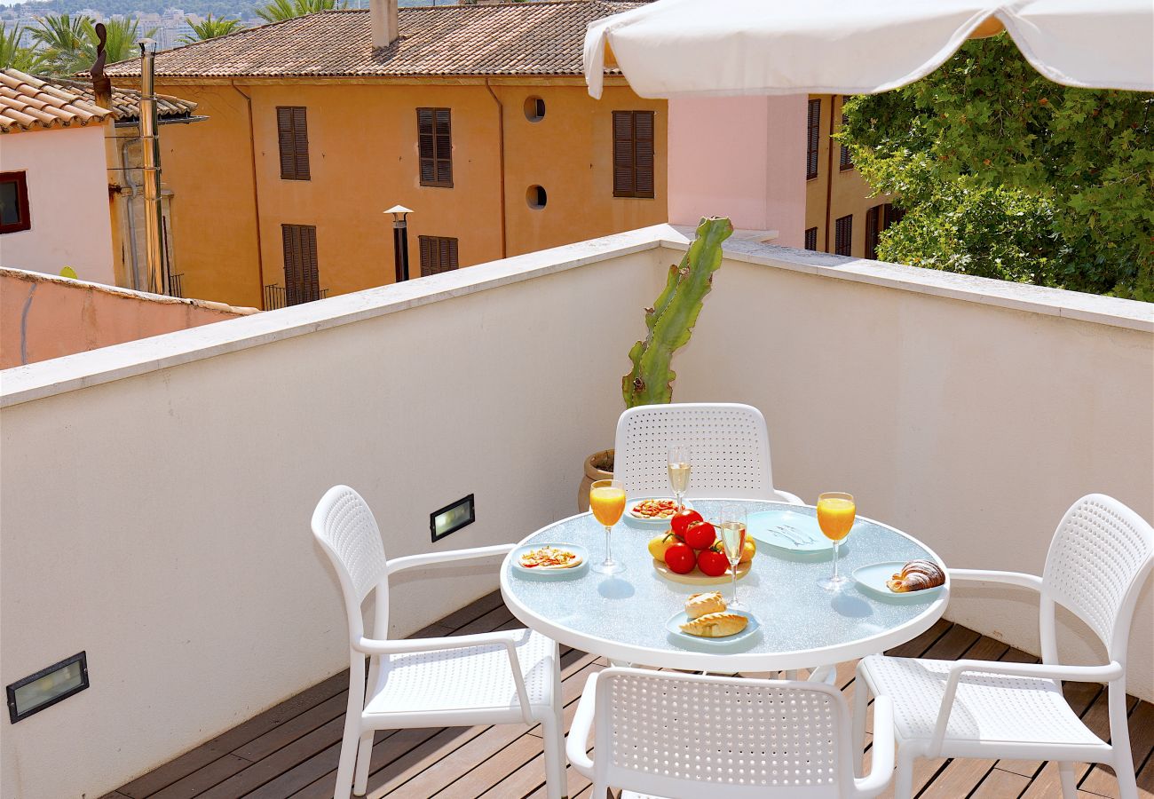 Apartamento en Palma de Mallorca - Montmari TI Penthouse with private terrace
