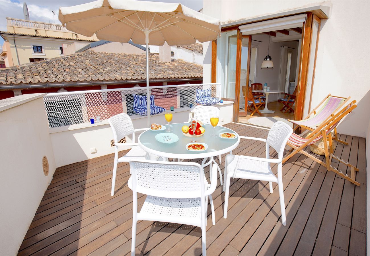 Apartamento en Palma de Mallorca - Montmari TI Penthouse with private terrace