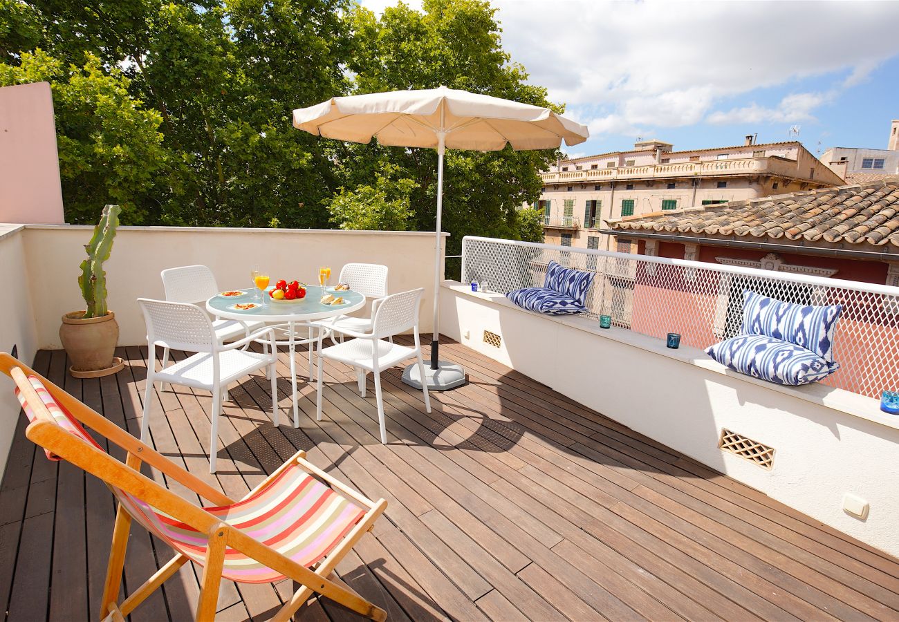 Apartamento en Palma de Mallorca - Montmari TI Penthouse with private terrace