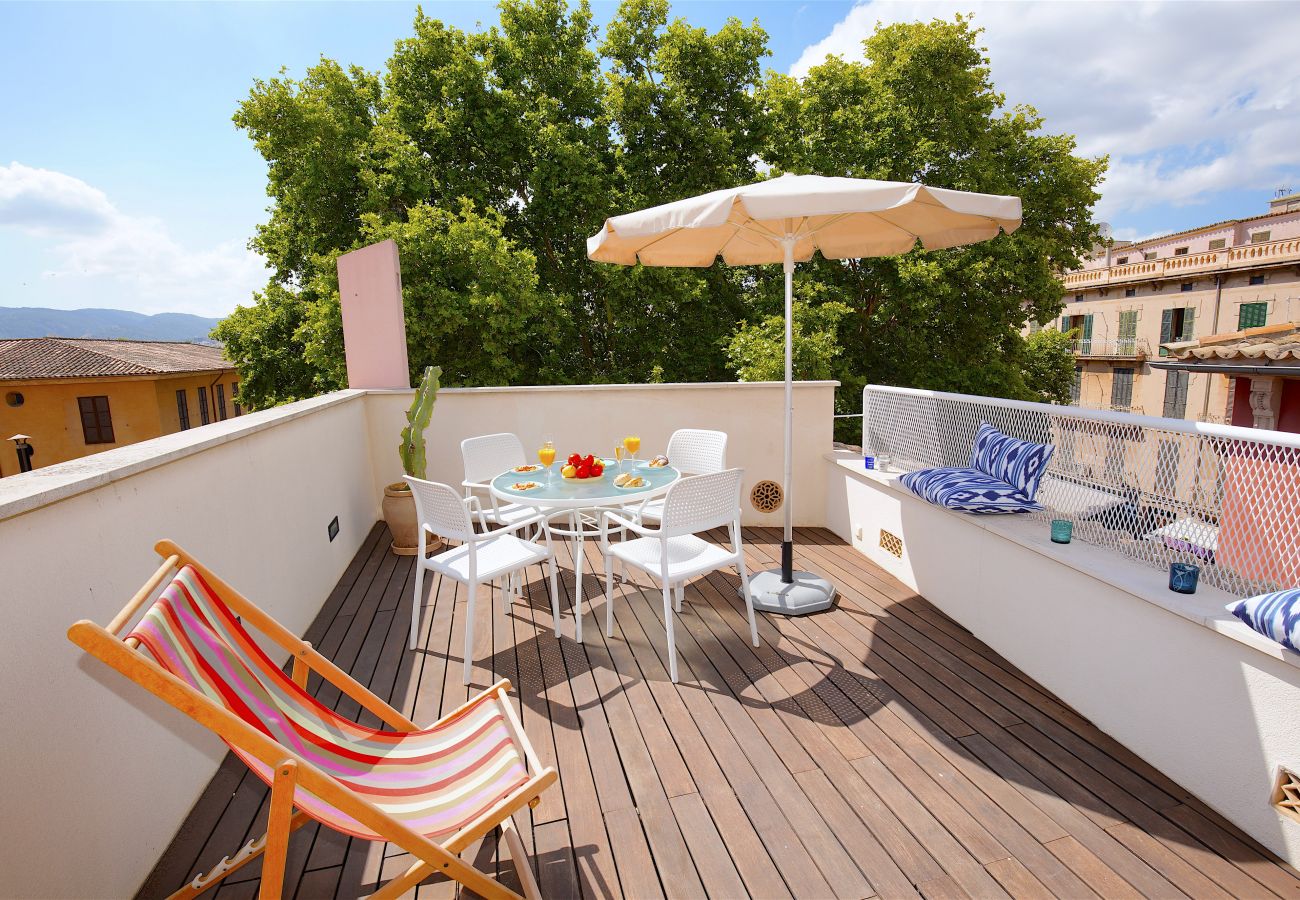 Apartamento en Palma de Mallorca - Montmari TI Penthouse with private terrace