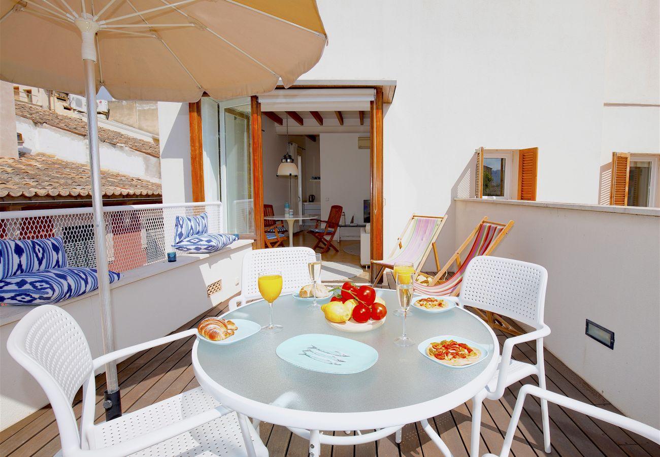 Apartamento en Palma de Mallorca - Montmari TI Penthouse with private terrace