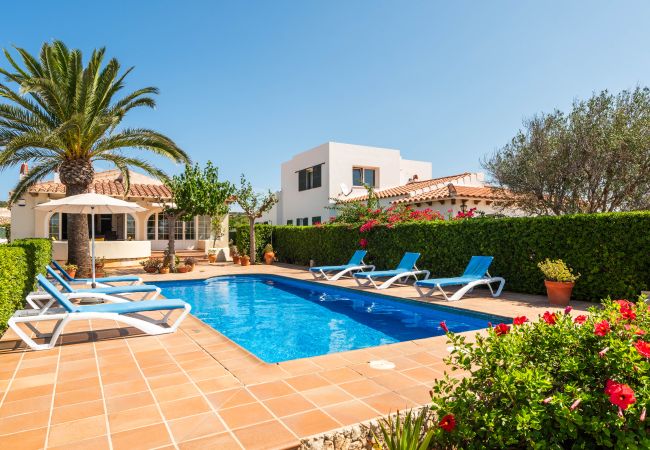 Villa en Cala´n Blanes - Menorca Tana Villa en Cala´n Blanes - Menorca Tana
