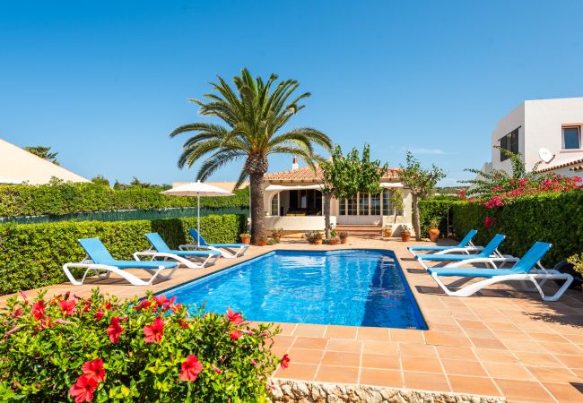 Villa en Cala´n Blanes - Menorca Tana Villa en Cala´n Blanes - Menorca Tana