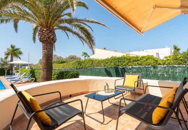 Villa en Cala´n Blanes - Menorca Tana Villa en Cala´n Blanes - Menorca Tana