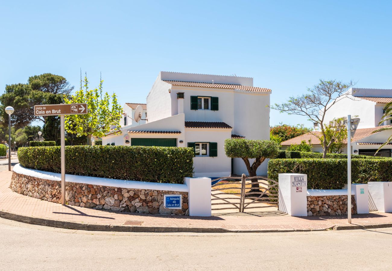 Villa en Cala´n Blanes - Menorca Juanita