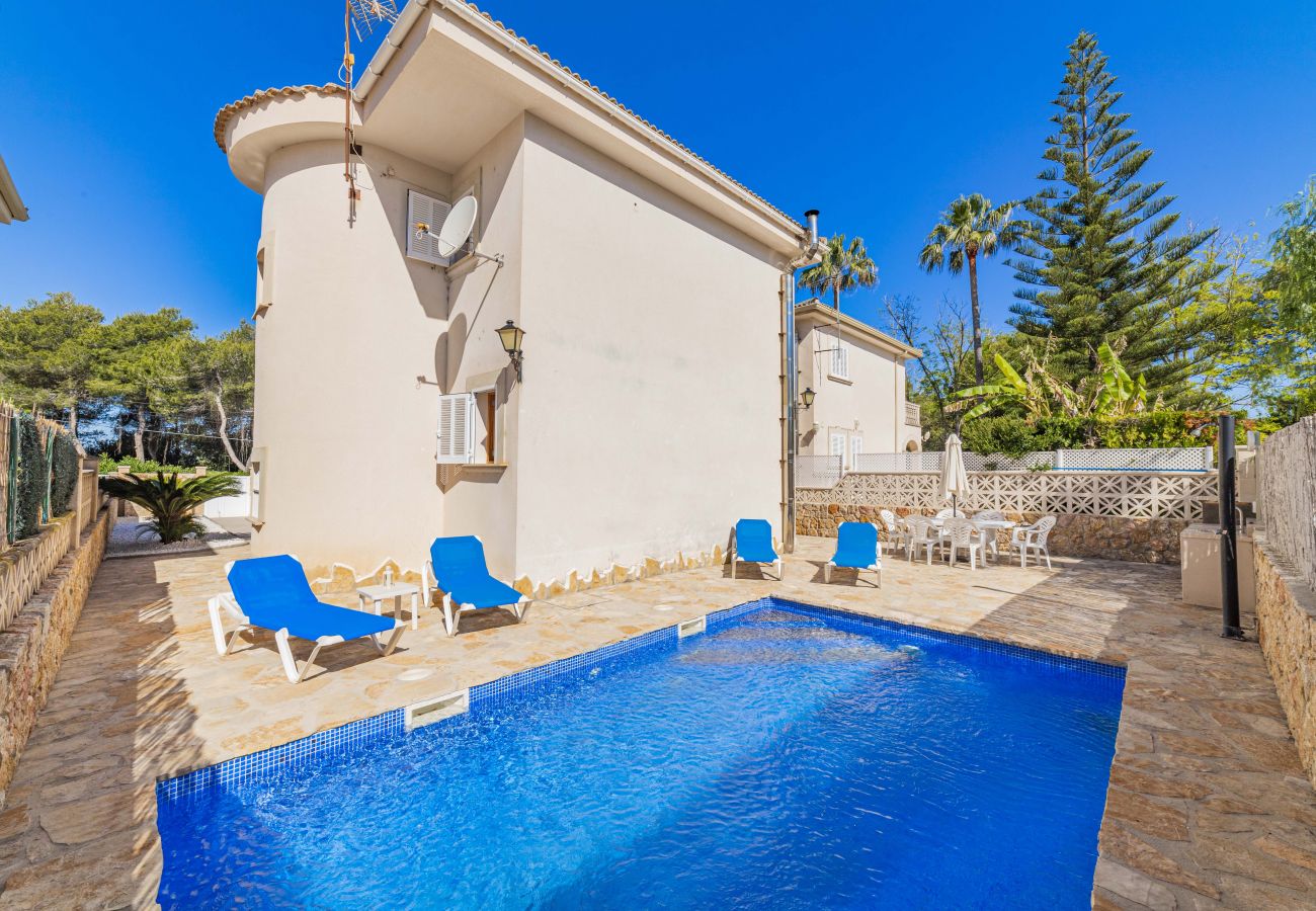 Villa en Muro - V. Benestar Pool and Beach Platja de Muro
