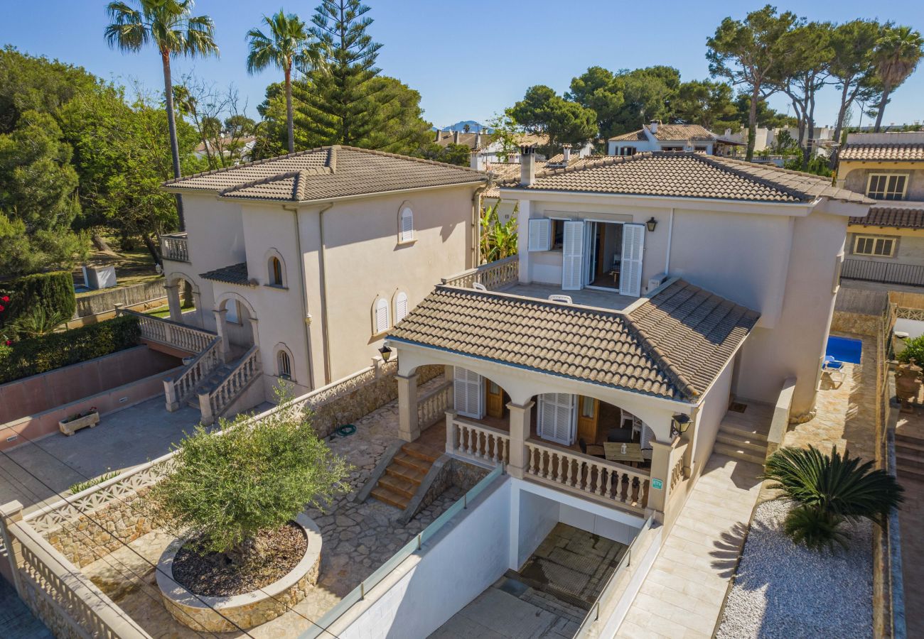 Villa en Muro - V. Benestar Pool and Beach Platja de Muro