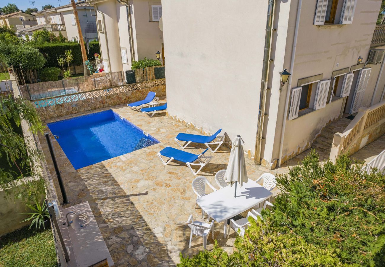 Villa en Muro - V. Benestar Pool and Beach Platja de Muro
