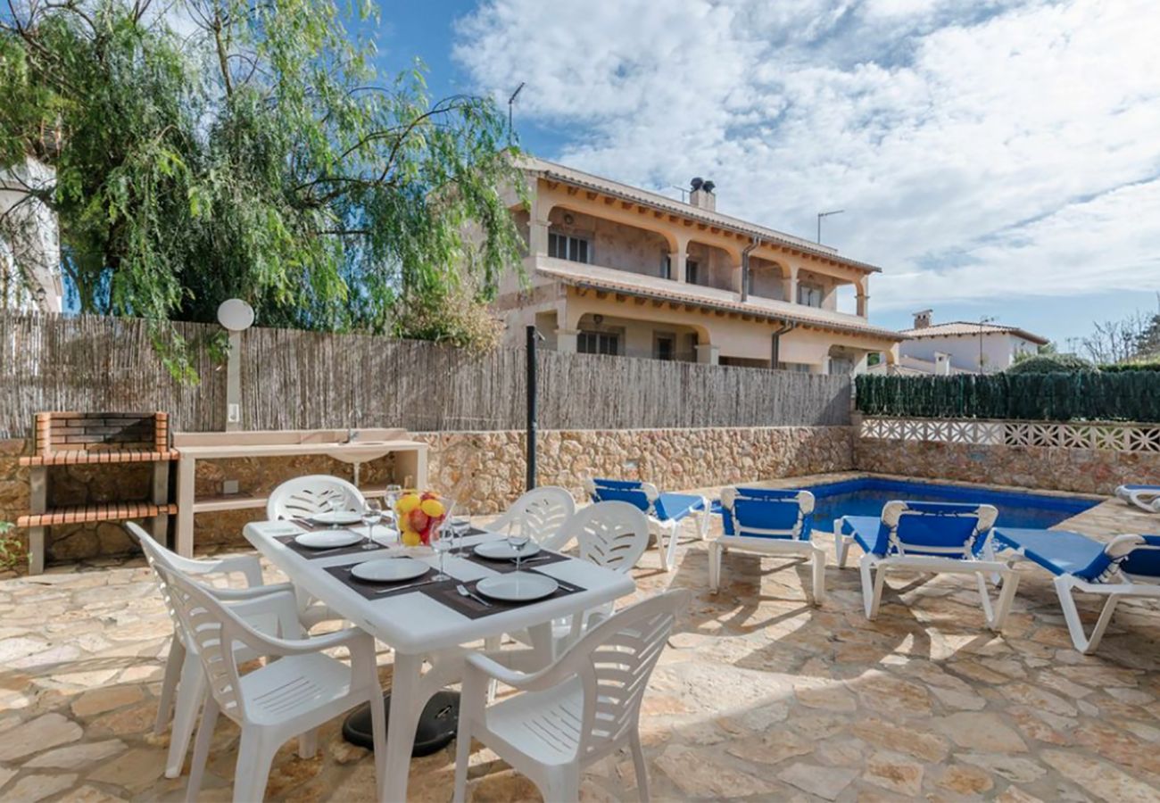 Villa en Muro - V. Benestar Pool and Beach Platja de Muro