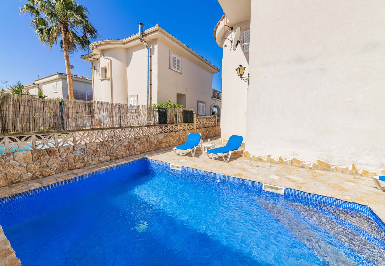 Villa en Muro - V. Benestar Pool and Beach Platja de Muro